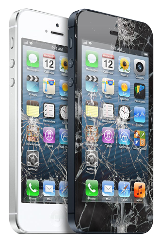 Zamena polomljenih iPhone ekrana i touch screen-ova.