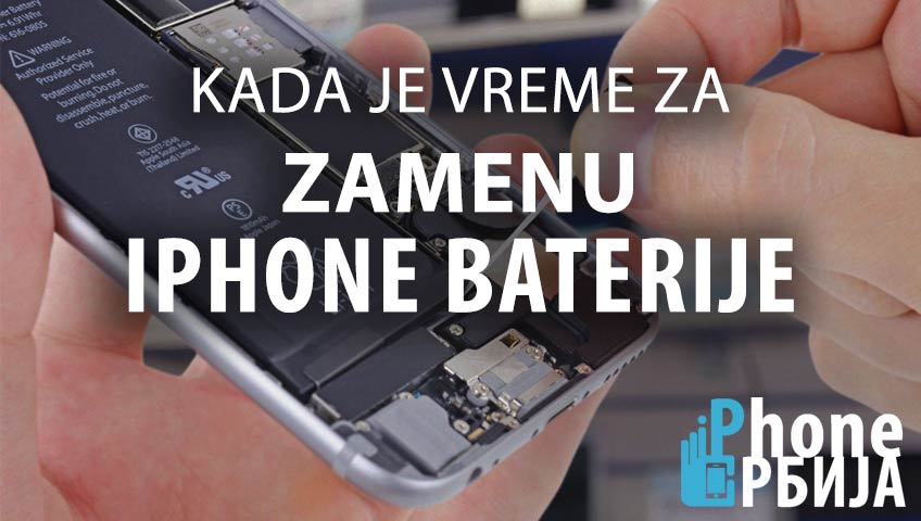 Zamena iPhone baterije Beograd